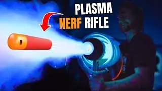 Making a Plasma Coil Nerf Gun!?? - Propane Powered Blaster (bad idea)