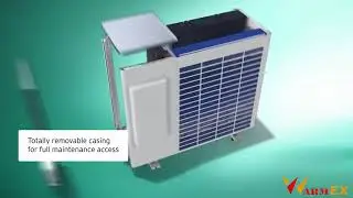 Тепловой насос Vaillant aroTHERM VWL 55/5 AS  uniTOWER  Сплит система видеообзор