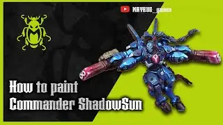 How to paint Commander ShadowSun