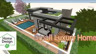 HOME DESIGN 3D || Small Luxury Home || Speed build