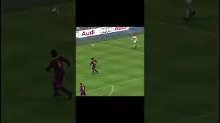 David Villa goal vs Real Madrid PES 2011 PS2 #shorts
