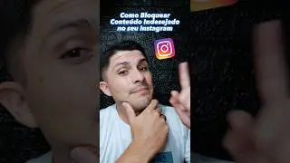 Como Bloquear conteúdo no Instagram #instagram #dicas #truques #celular #android #tecnologia #tech