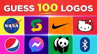 Guess the Logo in 3 Seconds: 100 Famous Logos | Logo Quiz