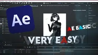 After effects Basic Transitions Tutorial ( Scale, Position, Rotation )