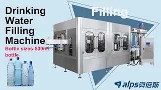 Complete Automatic PET Bottle Water Filling Line