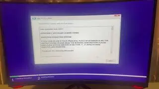 Finishing Windows 10 / 11 install after booting from the installation media (ISO)