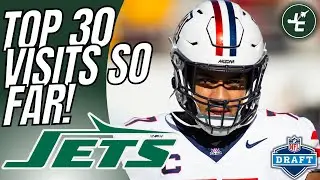 New York Jets TOP 30 Visits SO FAR! More To Come! | 2024 NFL Draft Prospects