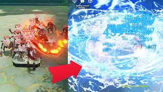 Thanks to Divine Ingenuity, I can finally activate Childe's AoE beast mode!