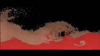 SPH Multiphase simulation, 111630 particles