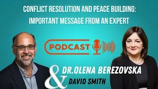 Conflict resolution & peace building: important message from an expert 