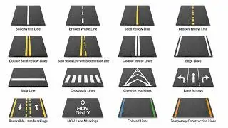 Every Road Line Explained (Solid, Broken, Yellow, White) | Driving Rules You Must Know