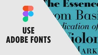 How to Use Adobe Fonts in Figma with Adobe Creative Cloud (CC) App - Step-by-Step Guide