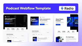 Podcast Website Template | Radio - BRIX Templates