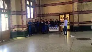 Studentenkoor C.S.G. Gica zingt: Abendfriede