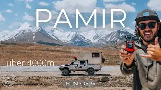DRIVING ON 4000m FOR THE FIRST TIME! Traveling the Pamir Highway Tajikistan #overlanding #offroad