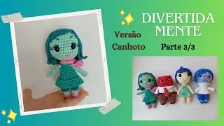 (Left-Handed Version) Disgusting Amigurumi Tutorial | Inside Out Step by Step (Part 3/3)