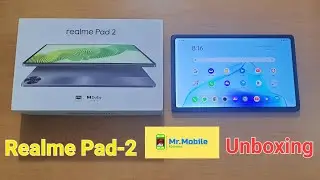 Realme Pad-2 Unboxing | 6/128 | 11.5" IPS LCD 2k Display | Helio G99 | 8360MAH Battery | 33Wt