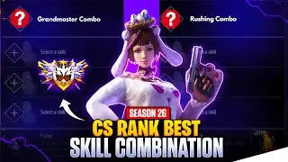 New Season - CS Rank Best Character Combination || Best Character Combination for Cs Rank
