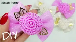 😍ТАКАЯ НЕЖНЯТИНА❤️БАНТИКИ ИЗ ФОАМИРАНА С ЗЕФИРКАМИ/DIY NATALIA MAZER