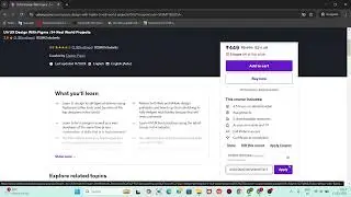Providing Free Udemy Course - UI/UX Design With Figma : 5+ Real World Projects
