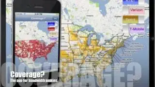Compare AT&T, Verizon, Sprint & T-Mobile Coverage Maps - iPhone/iPad App