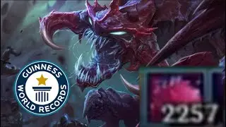 STACKS WORLD RECORD ON CHO'GATH (+2000 stacks !)