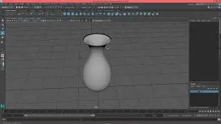 Maya: revolve curve