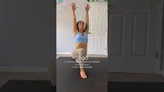 What does yoga help YOU balance off the mat? 🙏🏻👇🏻 #yoga #balance #shorts #shortsvideo