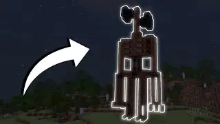 Minecraft | как построить статую сиреноголового