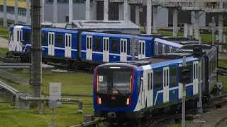 ПОЕЗДКА на МЕТРОВАГОНЕ м110 (БОРТ.НОМЕР 10409) МАРШРУТ 5,Л2