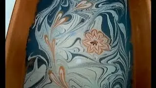 Ebru tutorial. Come disegnare sull'acqua con colori acrilici.