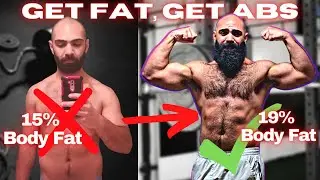 How To Get Abs While Bulking And Being FAT