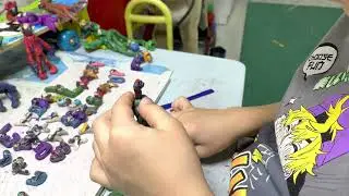 Лепим английский алфавит Лорса и учим английские слова.