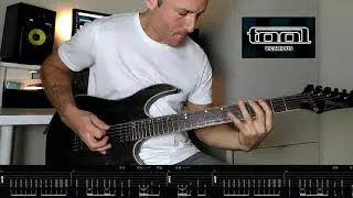 Tool - Vicarious (Drop A# cover with Maynard vocals and tabs)