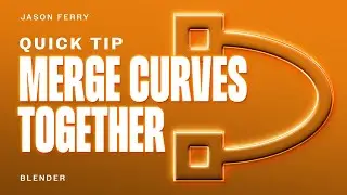 How To Merge Curves In Blender