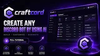🚀 Create Any Discord Bot With AI | CraftCord AI Full Tutorial