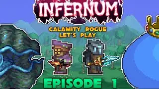 Early Pre-Hardmode - Terraria Calamity Infernum Rogue Let's Play [Episode 1]