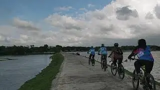 ভোলা জেলার একটা দ্বীপ সাইক্লিং ১