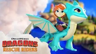 DRAGONS TO THE RESCUE! | NEW Rescue Rider Dragon & Viking Sets