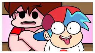 Steve, I'm stuck (FNF Animation meme)