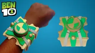 Make a ben 10 omnitrix with cardboard/very easy to make