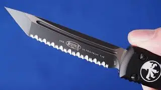 НОЖ MICROTECH ULTRATECH 123-3T Full Serrated USA