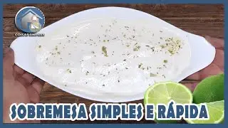 Creme de Limão - Preparo rápido e fácil