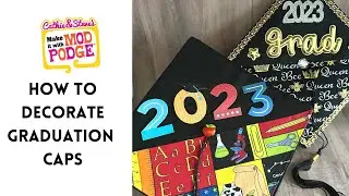 How to Decorate a Graduation Cap with Mod Podge