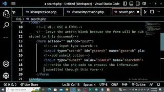How to Create a search Button in PHP? (English Version)
