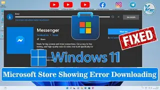 ✅ How To Fix Microsoft Store Showing Error Downloading in Windows 11