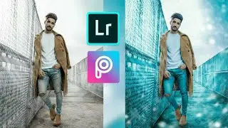 Lightroom Mobile Tutorial | How to give Winter Effect in Photo | PicsArt Editing Tutorial 2018