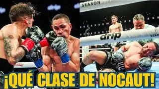 🔥¡CRÓNICA DE UN NOCAUT BRUTAL!💣 Así fue como Jesse "Bam" Rodríguez🥊 ACABÓ con "El Gallo" Estrada🐓