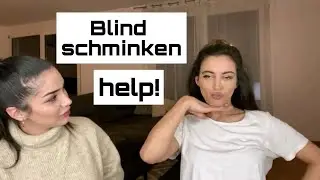 Blind schminken Challenge 😬 | Teil 2 | Redcarpet Bulls