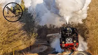 1 februari 2025 IGE Werrabahn Rodelblitz mit 41 1144-9 von Eisenach nach Arnstadt